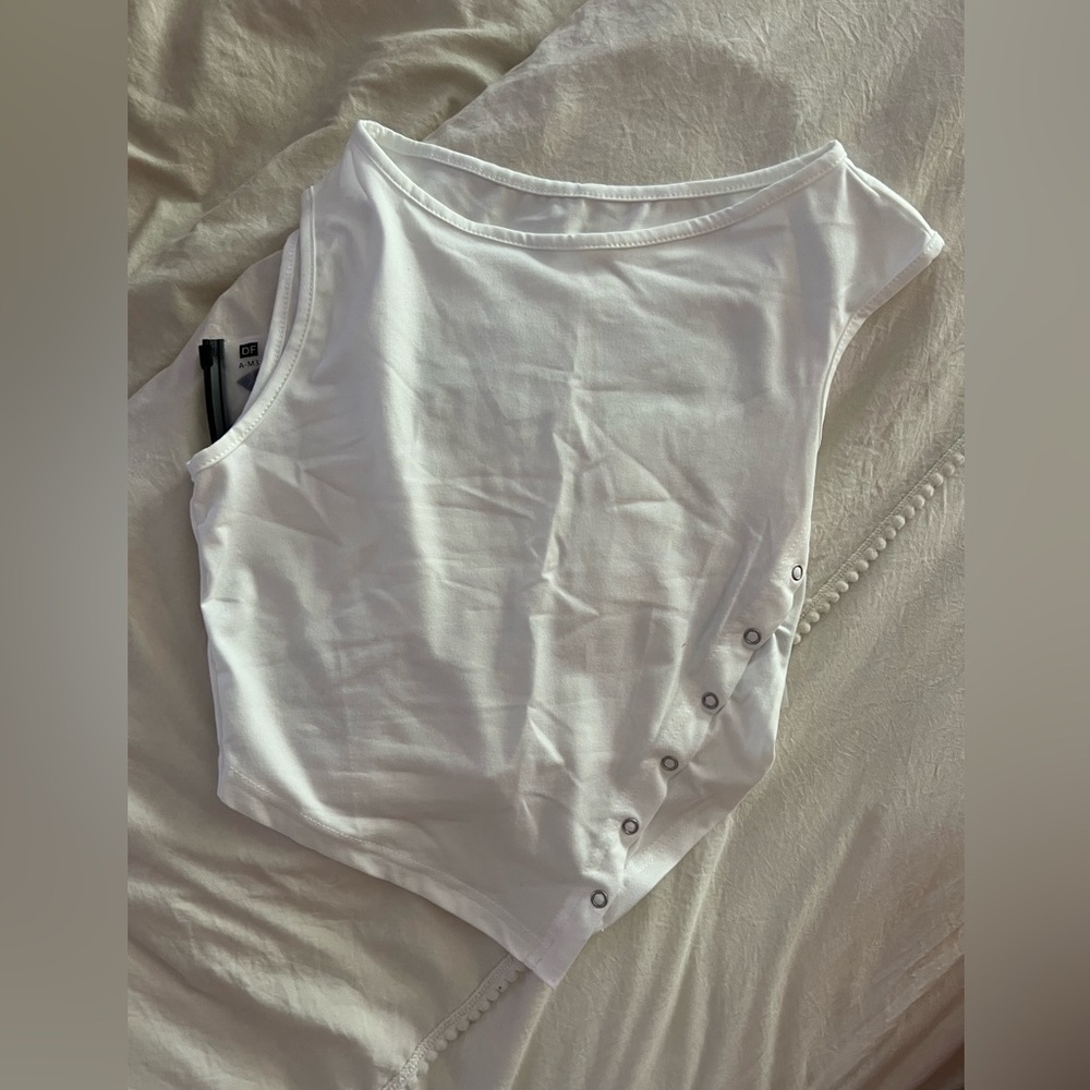 White going out top